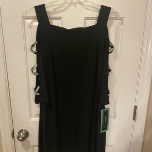 MSK Social Dress - sleeve cut outs with embellishments New With Tags!  Size XL